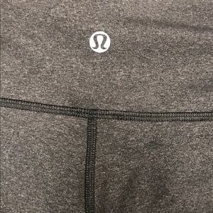 Lululemon size 6 grey leggings
